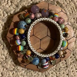 Funky cool beaded bracelet.